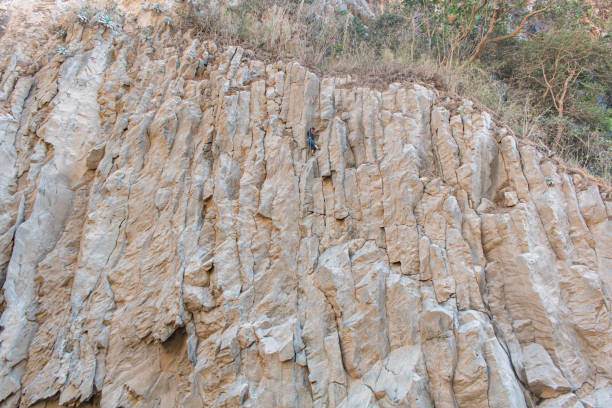 Rock Climbing with friends at Zirandas, close to Valle de Bravo, Mexico.