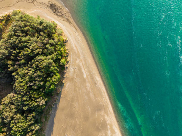istock Heavenly waterscape and lush foliage. 2173035510