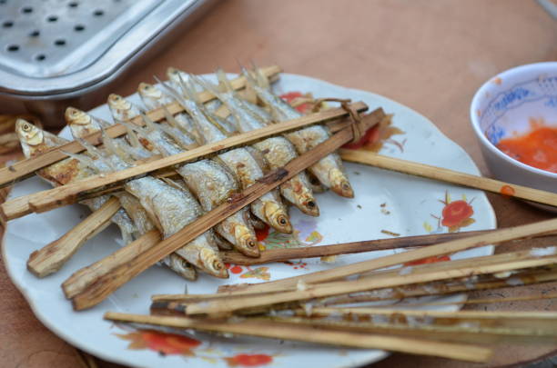Spicy fish cuisine