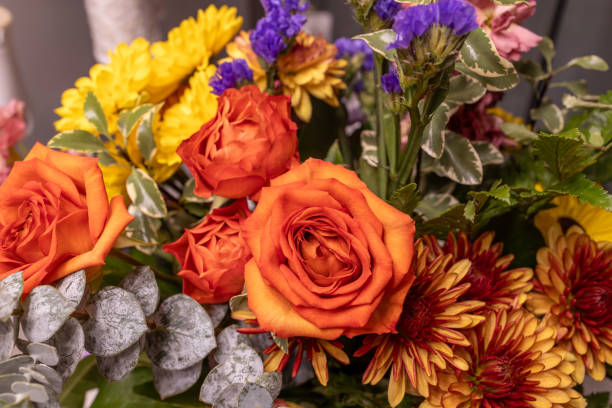 istock Indoor flower arrangement texture background 2173047682