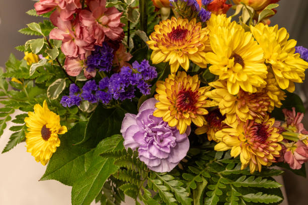 istock Indoor flower arrangement texture background 2173047730