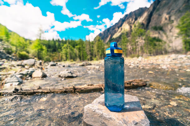 istock bottle of water in the mountains 2173051553