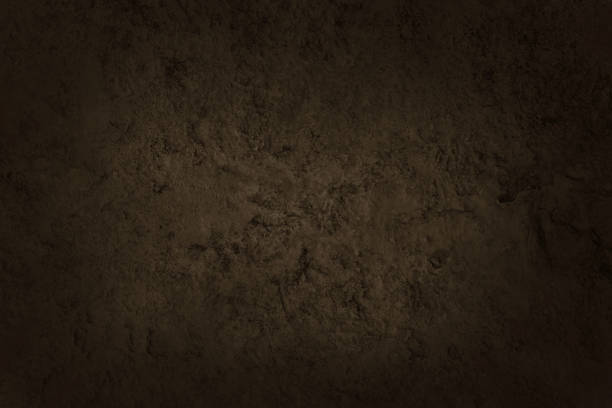 istock Dark brown slate stone wall texture background in natural pattern for decorative interior and exterior. 2173055929