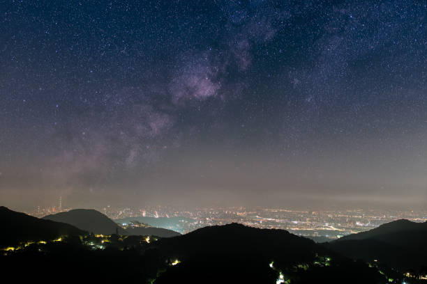istock Milky Way Over Taipei City Nightscape. 2173057112
