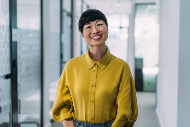 istock Confident businesswoman in modern office. 2173062515