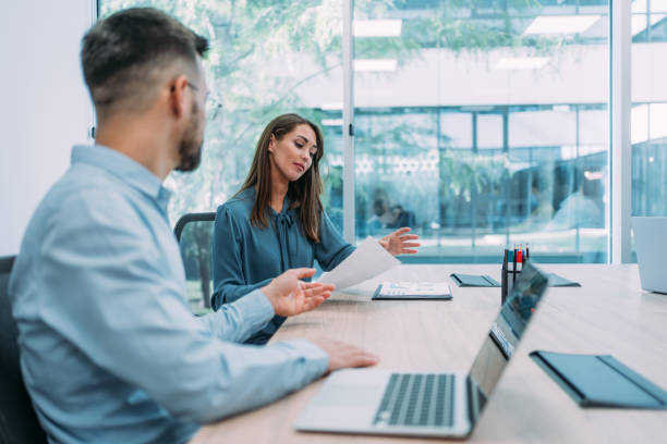 istock Business partners in meeting. 2173062517