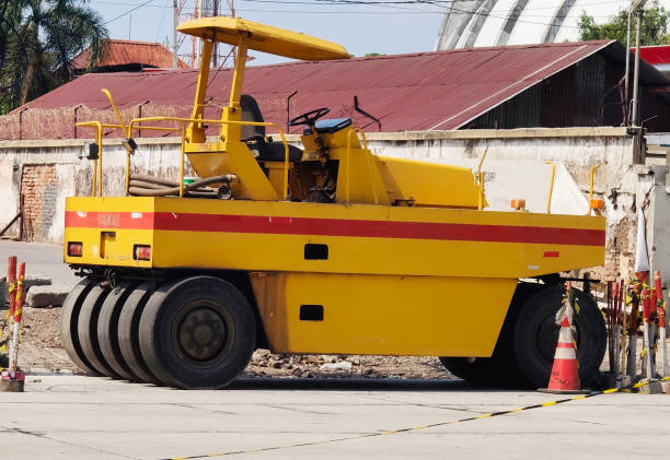 istock Pneumatic roller of tires 2173062887
