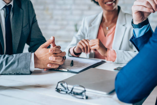 istock Business persons on meeting in the office. 2173064607