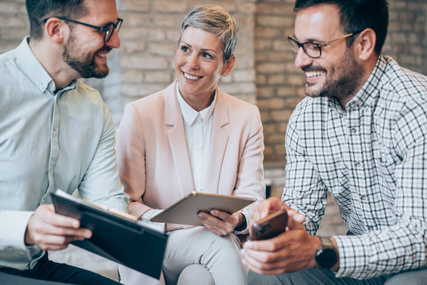 istock Business persons on meeting in the office. 2173065211