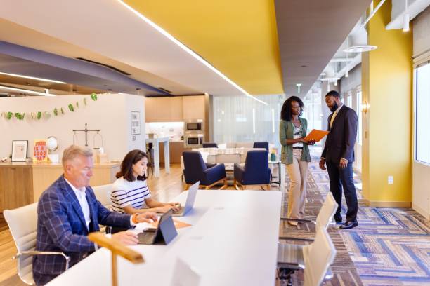 istock Modern businessman working in the office with his assistant 2173071080