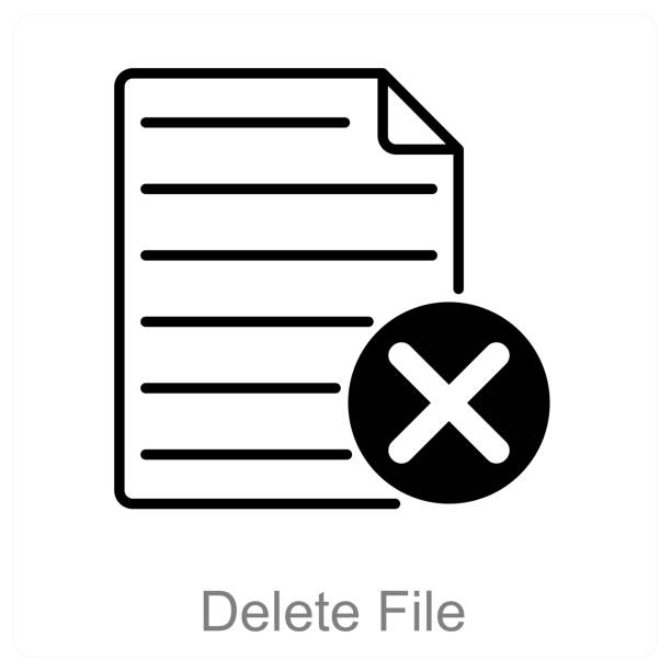 Remove File Icon Documents 240+ How To Uninstall Stock Photos, Pictures & Royalty-Free Images - iStock