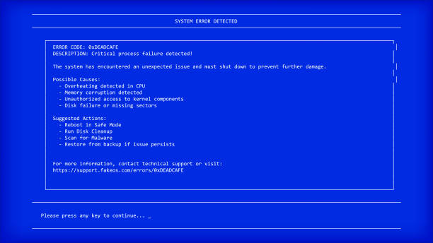 Computer Blue Screen Graphics 250+ Blue Screen Background Stock Illustrations, Royalty-Free Vector ...