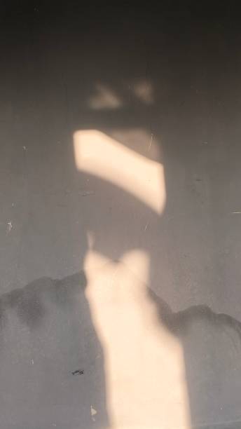 istock silhouette of sunlight on the wall 2173085183