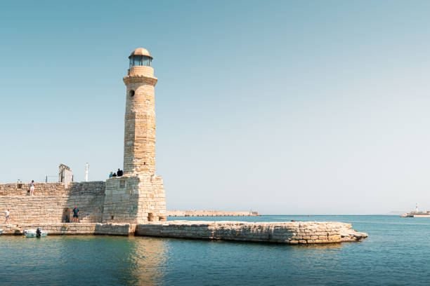 sea ​​with lighthouse
