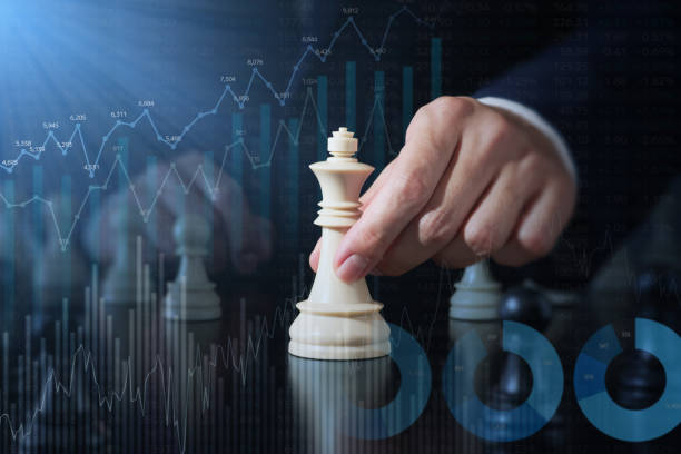 istock Investment strategy and challenges. Lots of financial data and statistics graphs. 2173095983
