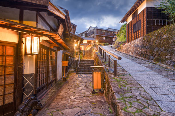 istock Magome, Japan along the Nakasendo Old Trail 2173121592