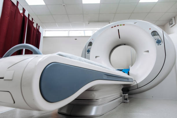 istock A medical CT or MRI machine is located in a diagnostic clinic, showcasing advanced imaging technology. This essential equipment is vital for accurate diagnoses and ensures high-quality patient care. 2173127028