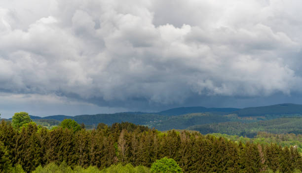 Scenery around Saulxures, a commune in the Bas-Rhin department in Grand Est in north-eastern France
