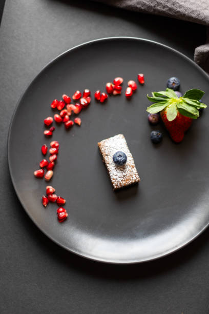 istock Chocolate cake with strawberry and red berries 2173133700