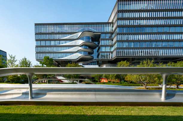 istock Digital Industrial Park in Hangzhou, China 2173135504
