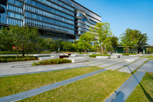 istock Digital Industrial Park in Hangzhou, China 2173135570