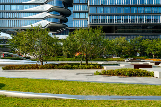 istock Digital Industrial Park in Hangzhou, China 2173135594