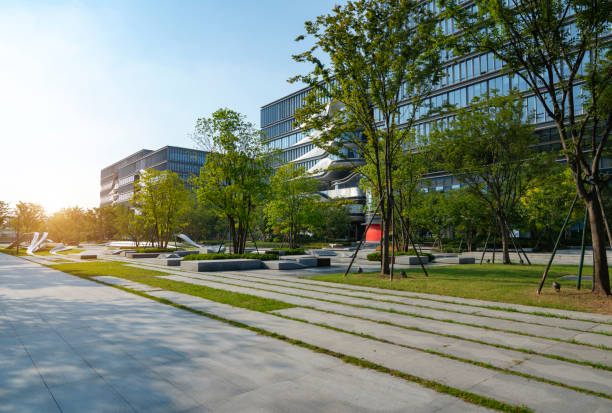 istock Digital Industrial Park in Hangzhou, China 2173135703