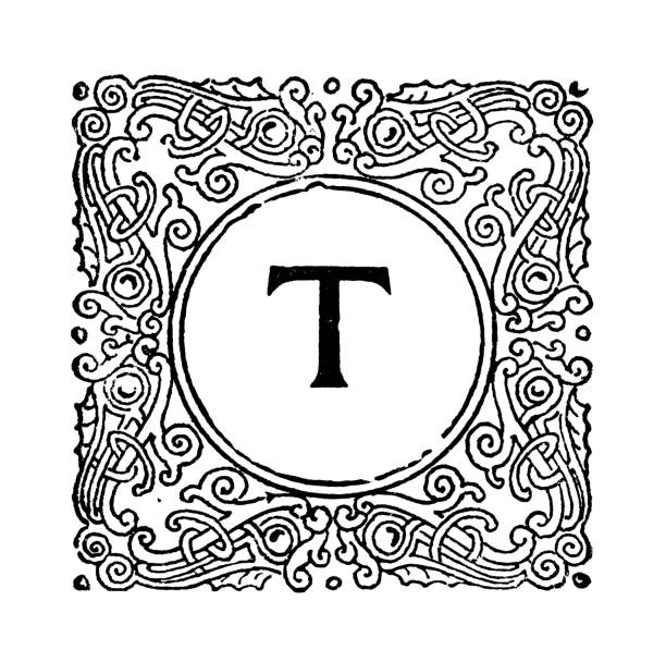 Scripted Letter T Vector 420+ Script Letter T Pictures Stock Photos, Pictures & Royalty-Free ...