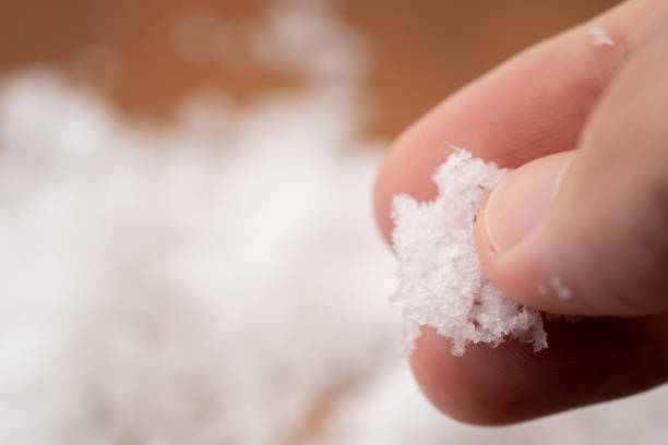 istock Close up of coarse salt 2173142580
