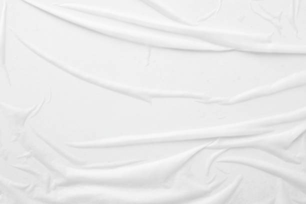 istock White clean poster with folds as a background. 2173156221