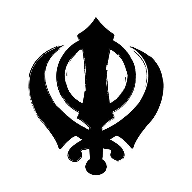 Sikh Lettering 140+ Sikhism Symbol Clip Art Stock Illustrations, Royalty-Free Vector ...