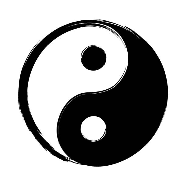 istock Yin and Yang. Taoism symbol. Black and white. Two opposite but complementary forces. Harmony and balance in life. 2173157138