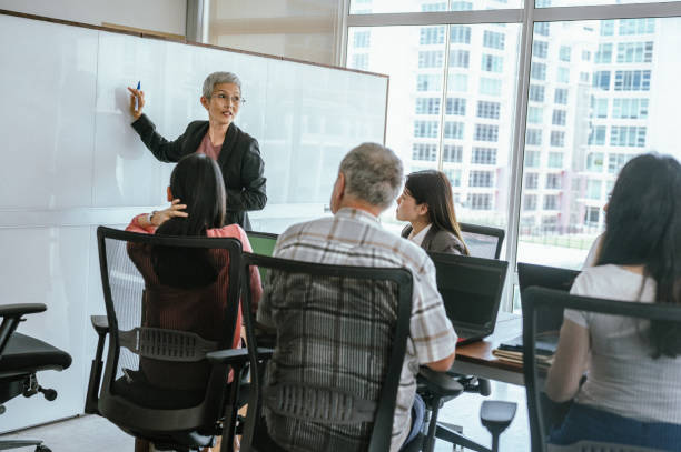 istock Empowering Leadership: Female CEO's Presentation to Advisory Board 2173157423