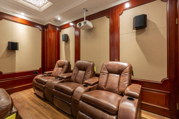 istock Luxurious home theater decoration 2173158162