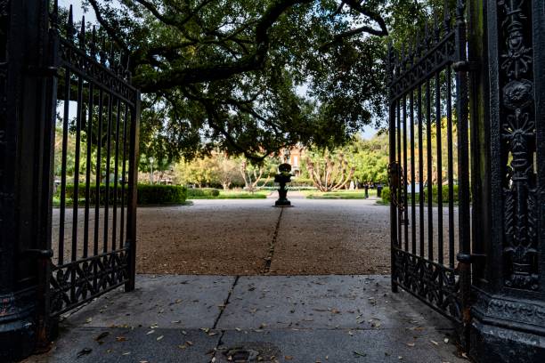 istock Side Entrance to Jackson Square 2173158209
