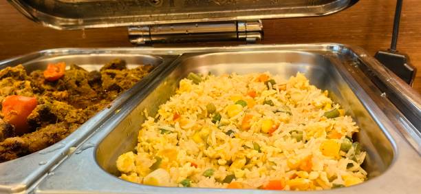 istock Delicious and captivate your appetite fried rice with herb and spicy. 2173158763