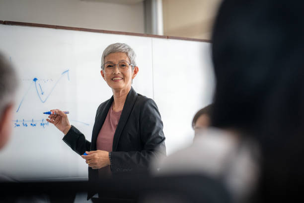 Strategic Insights: Female CEO Leads Advisory Board Presentation