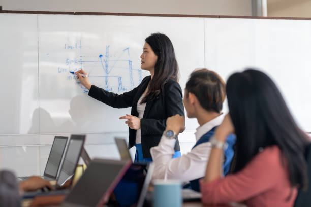 istock Leadership at the Forefront: Female CEO Engages Advisory Board 2173160493