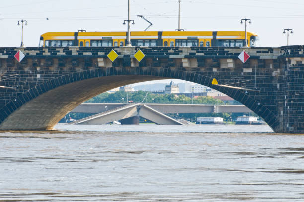 istock Elbe flooding in Dresden, Saxomy, Germany, September 2024 2173168807