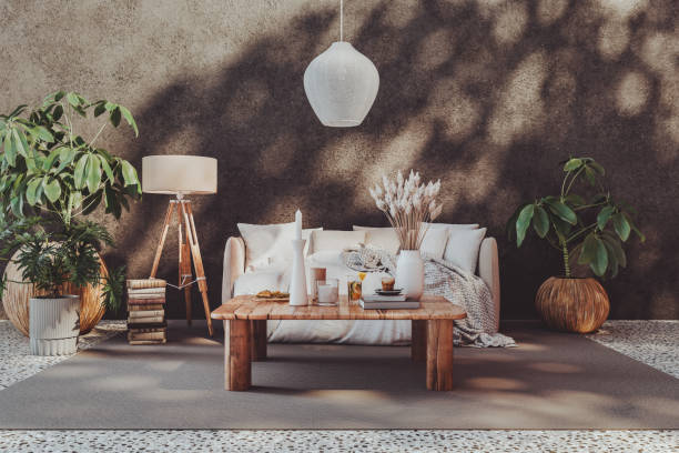 istock Modern apartment interior living room architecture design 2173184863