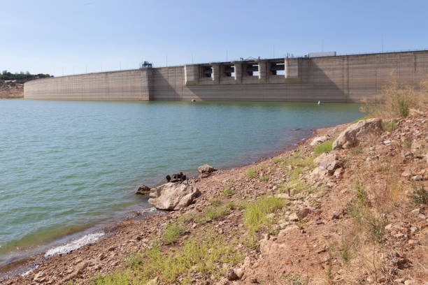 istock Alange Reservoir Dam in Extremadura 2173193783