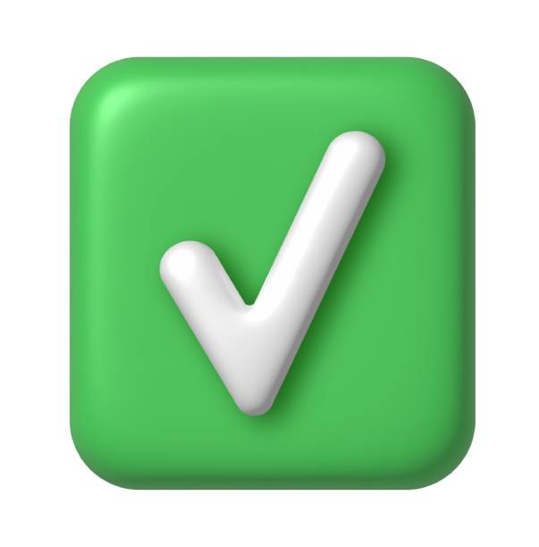 istock Green check mark icon isolated on white background. 2173196307