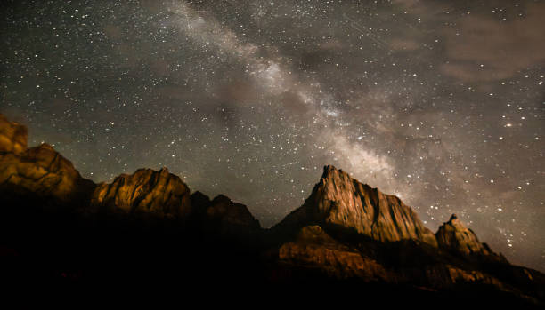 istock Milky Way Over Zion 2173211460