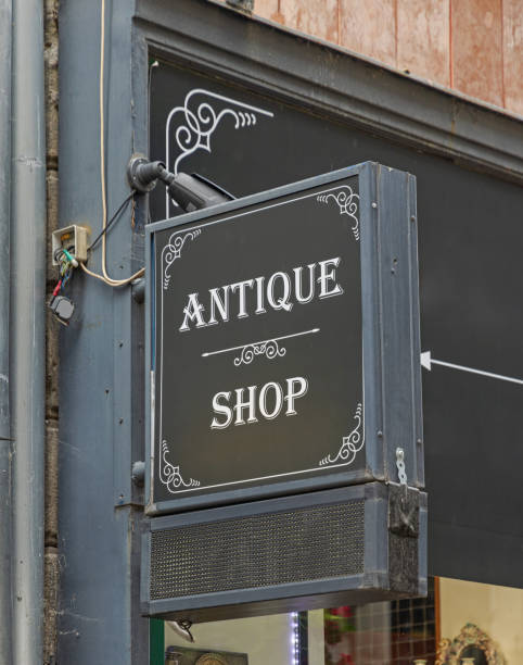 istock Antique Shop Sign 2173218167