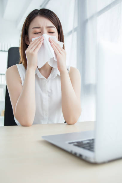 istock Blowing your nose too hard can cause bleeding and brain damage 2173219104