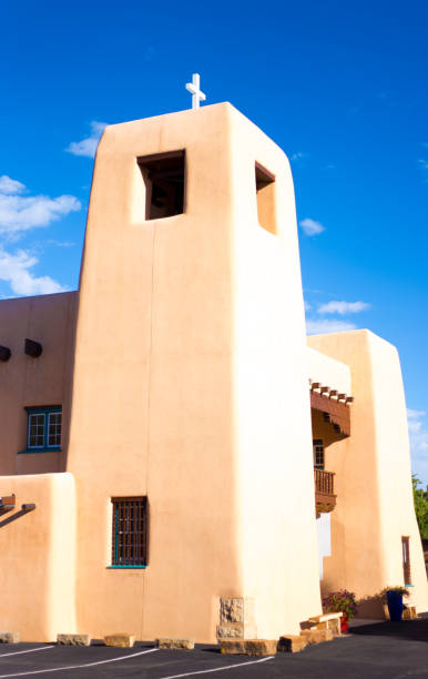 istock Santa Fe, NM: Cristo Rey Church on Upper Canyon Rd 2173225493