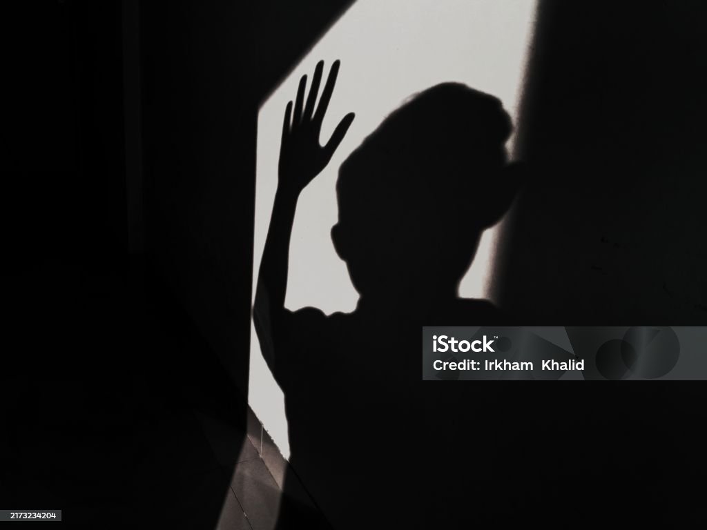 Humans Arm Shadow Human Shadow Pose Stock Photo - Download Image Now - Abstract, Adult ...