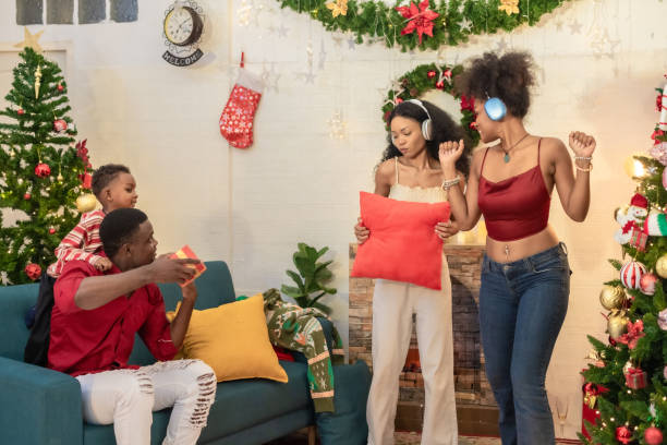 istock Joyful Family Christmas Celebration 2173244712