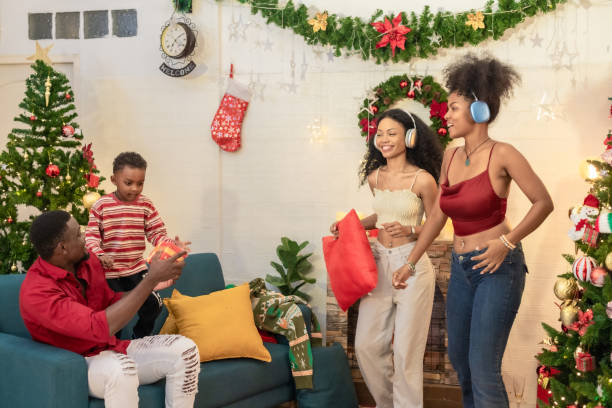 istock Joyful Family Christmas Celebration 2173244786