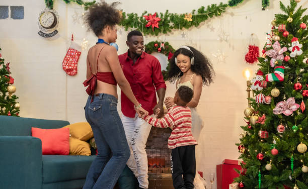istock Joyful Family Christmas Celebration 2173245674
